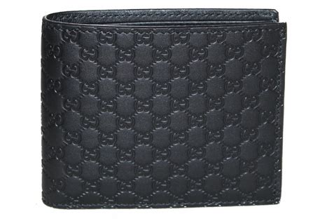 gucci bifold wallet microguccissima.